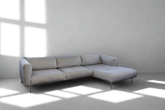 Image 1 of Beautiful Living Divani designer corner sofa in like-new condition