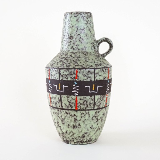 Ceramic vase, German design, 1960s, manufactured in West Germany