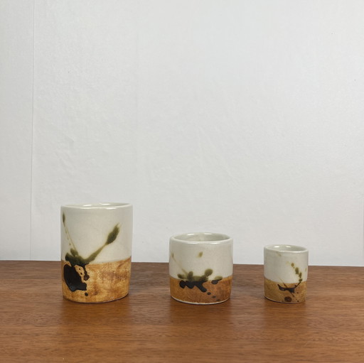 Set van 3 "La Colombe" containers, 1950/60