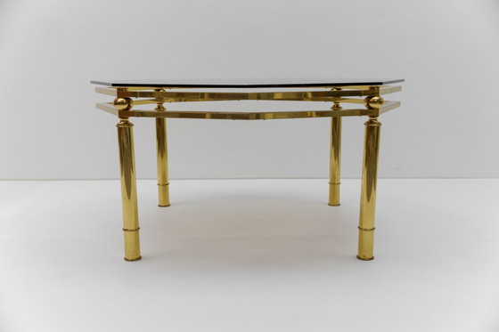 Image 1 of Vintage Italian Octagonal Regency Coffee Table, 1970s