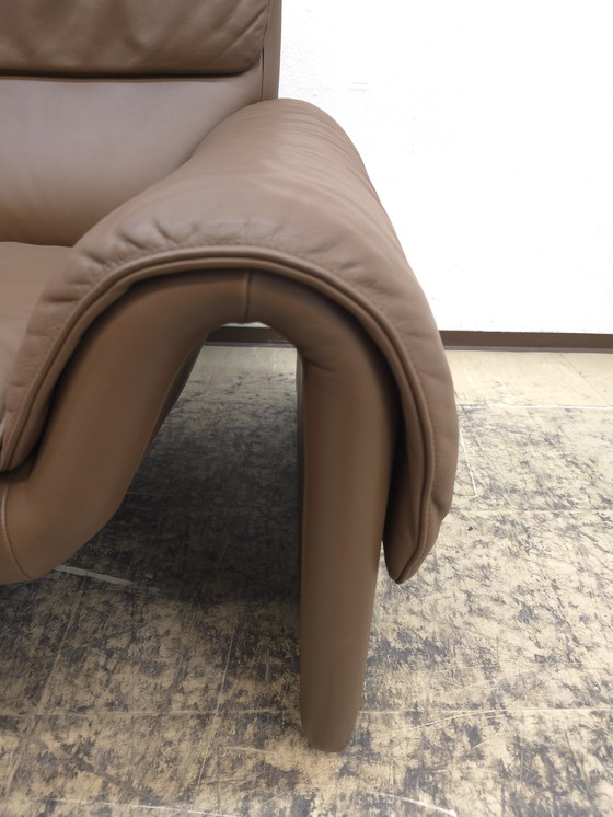 Image 1 of Ensemble De Sede ds 2011 Canapé design Canapé en cuir Tabouret Tabouret en cuir