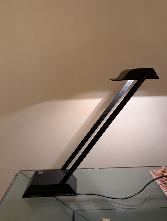 Image 1 of Lampe Osram Halostar vintage années 90 noire