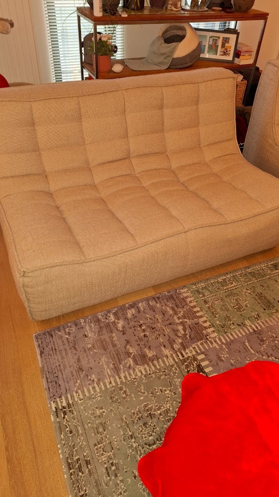 Image 1 of Pinzas étnicas N701 beige