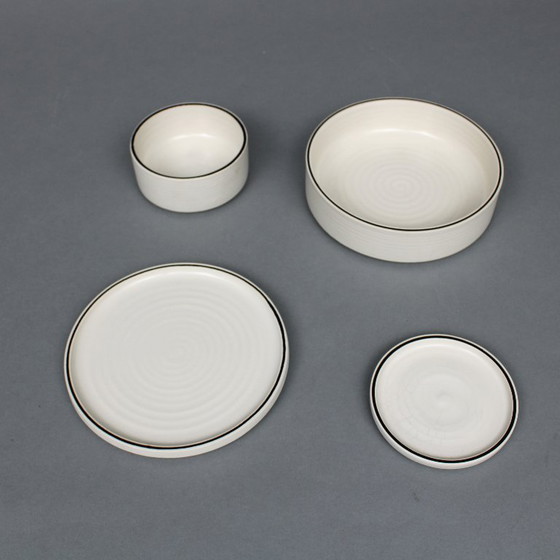 Image 1 of Ambrogio Pozzi (1931-2012) - Alto Basso - Ceramica Franco Pozzi, Italia - años 70 - juego de dos cajas con tapa