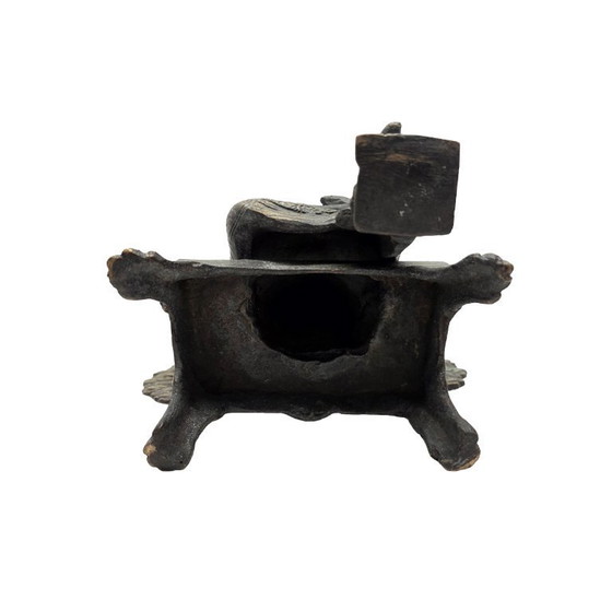 Image 1 of Statue de Ganesh en bronze vintage