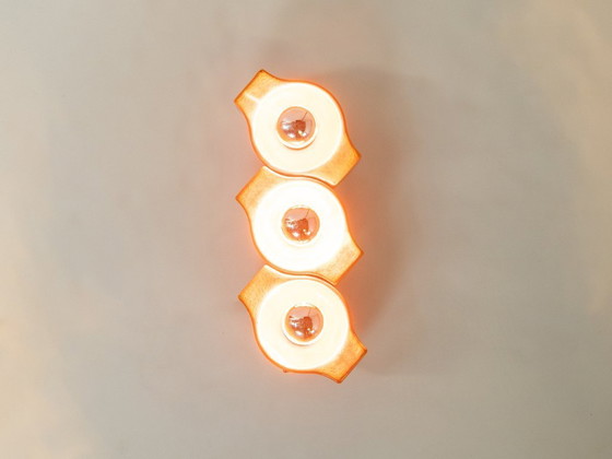 Image 1 of 1970s Space Age Wall Lamp, Cari Zalloni, Leola, Vintage