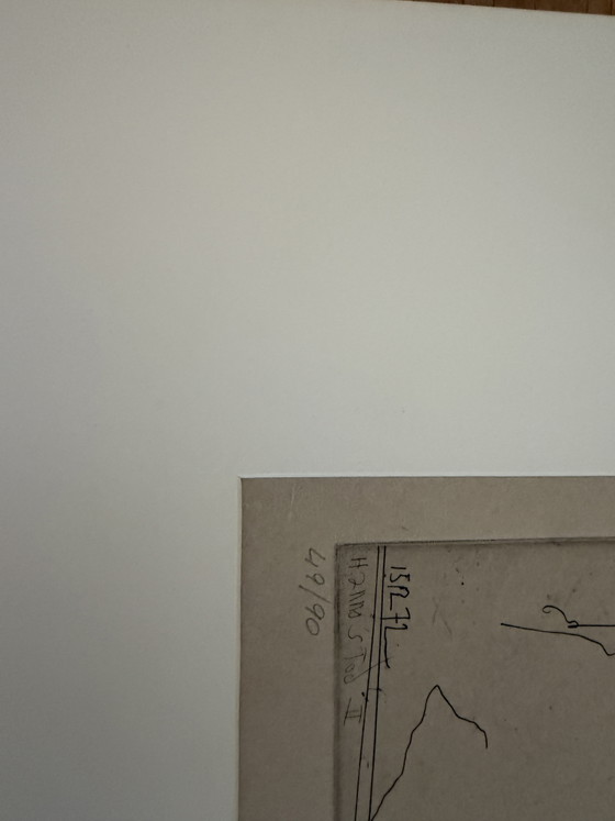 Horst Janssen - Hanno's Death - 3 copies – Lithographs & prints, Paper (photo 4 of 13)