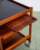 Carrito de bar Dyrlund de teca