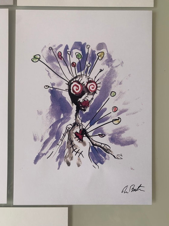 Image 1 of Einzigartige Kollektion – Kunstdrucke zu Tim Burtons Labyrinth