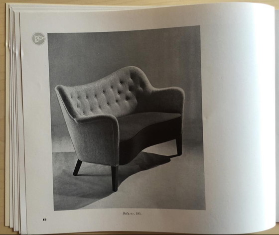 Image 1 of Jaren 1960, Deens ontwerp door Slagelse Møbelværk, sofa, model 185, opnieuw bekleed.