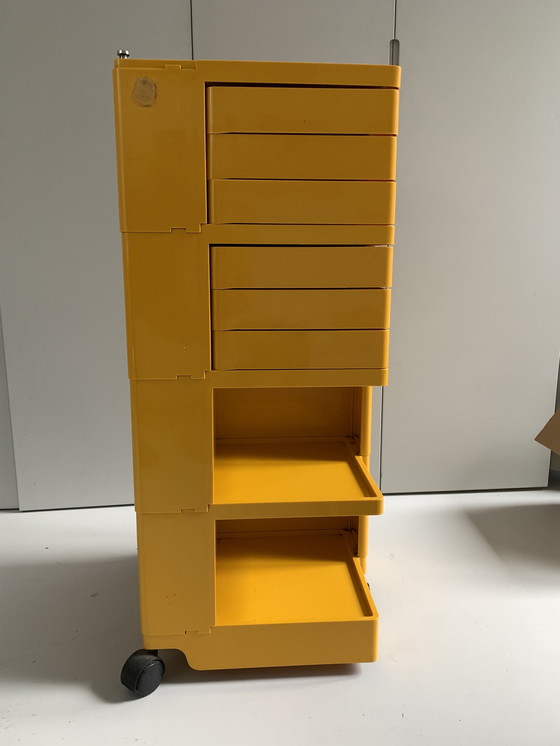 Image 1 of Boby Trolley Joe Colombo Giallo, Extra Alto