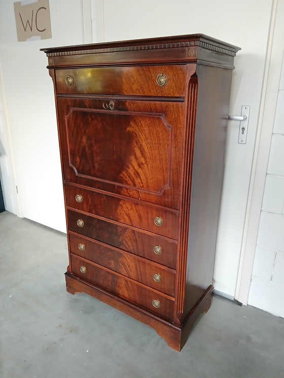 Image 1 of Scrivania con patta vintage/antica