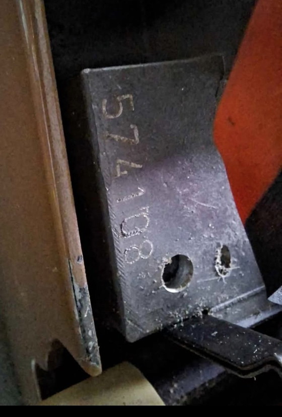 Image 1 of Machine à écrire Rheinmetall KST RDA 1960, machine à écrire vintage, style années 60