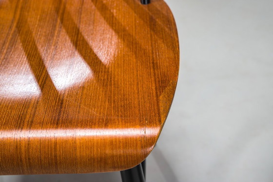 Image 1 of Fanett-Esszimmerstühle, Ilmari Tapiovaara zugeschrieben, 1960er Jahre, 5er-Set