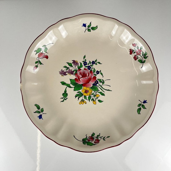 Frutero KG Lunéville modelo "Streetlight", estampado de rosas – Loza, Ceramic (photo 6 of 7)