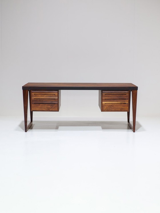 Image 1 of Scrivania bifacciale Kai Kristiansen 70 FM Furniture in palissandro