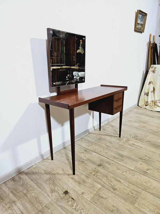 Teak Schminktisch von Gunnar Nielsen f&uuml;r Tibergaard, D&auml;nemark, 1960er Jahre – Schminktische (photo 3 of 18)