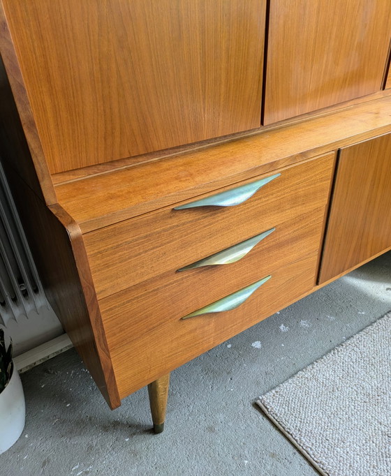Image 1 of Vintage, midcentury highboard, wandkast 