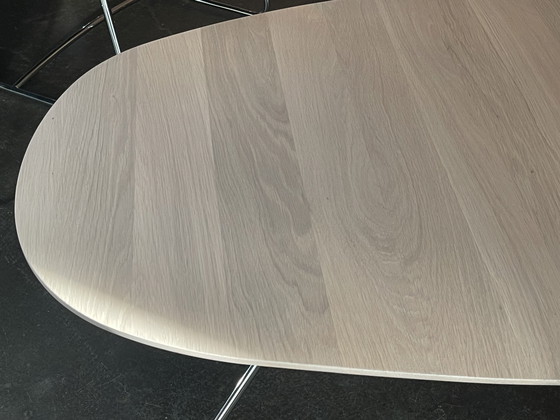 Image 1 of Leolux Liliom salontafel XL eiken white matt NIEUW