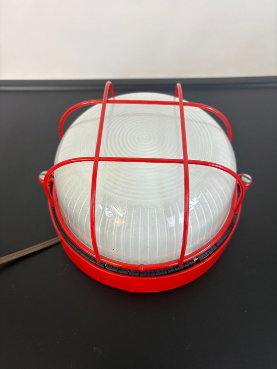 Image 1 of Lampada a stelo industriale - anni '80