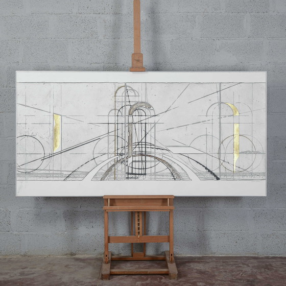 Obra de arte en la técnica de Walter Valentini – Pinturas y dibujos, Metal (photo 4 of 12)