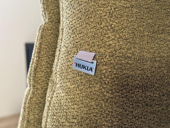 Image 1 of Poltrona reclinabile originale Hukla, da pavimento, in tessuto, verde, come nuova.