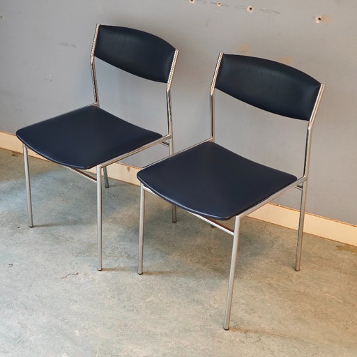 Chaises de salle à manger vintage Gijs van der Sluijs