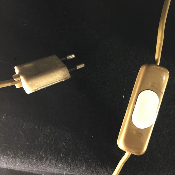 Modernist Sculptural Table Lamp, 1960 – Bronze, Metal, Design (photo 16 of 17)