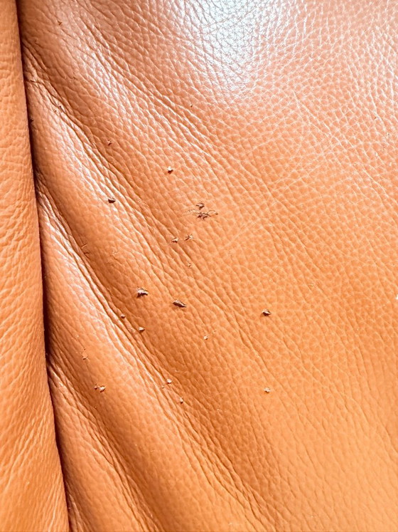Image 1 of Agnelli Sofa 2 ,5 zits leren Italiaanse bank