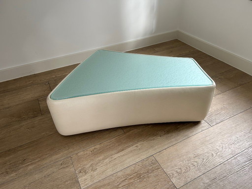 Leolux coffee table model Archipel Leather / Glass