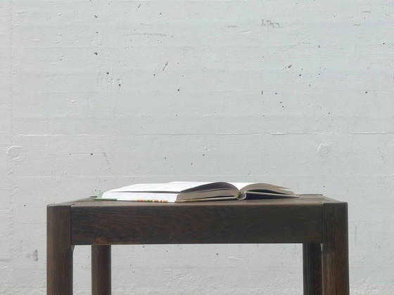 Table d'appoint en bois foncé, style années 60/70 – Tables d'appoint, Wood (photo 4 of 12)