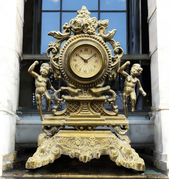 Image 1 of Elegant shelf clock in baroque/rococo style