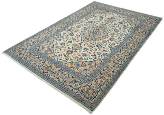 Image 1 of Hand-knotted Kashan cork oriental rug - 294 x 196 cm