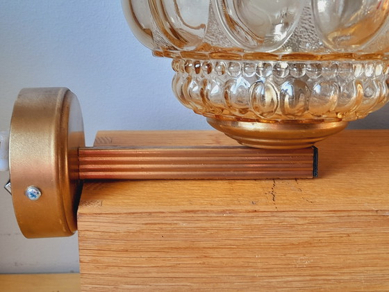 Image 1 of Paire d appliques bulles Helena Tynell 70s 