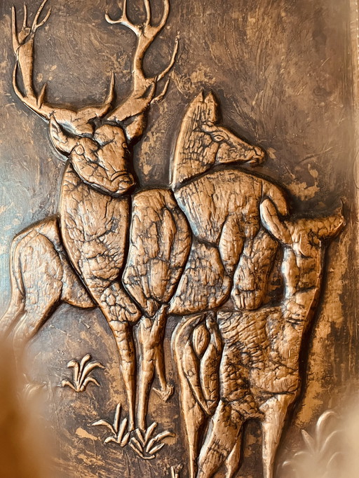 Panneau de marquage cuivre "Wild"