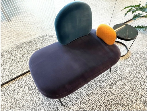 (3x) Bolia Entre les velours Lounge-Element – modulaire banken, Textile