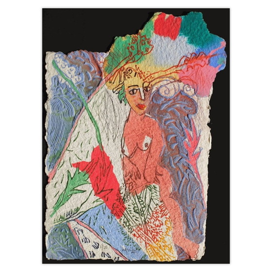 Henri Guibal Signed Carborundum Etching La Vie De B. XVII 2002 – Lithographs & prints, Paper (photo 2 of 5)