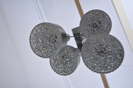 Image 1 of Staff cascade lamp with bubble glass (1960s)