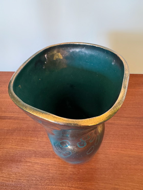 Image 1 of Arts Céram Grand Feu Art Deco Vase