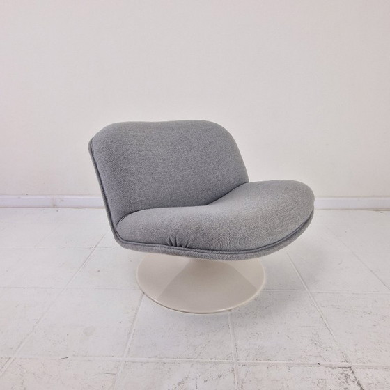 Image 1 of Pair of Artifort Model 508 Swivel Lounge Chairs by Geoffrey Harcourt, 1980s