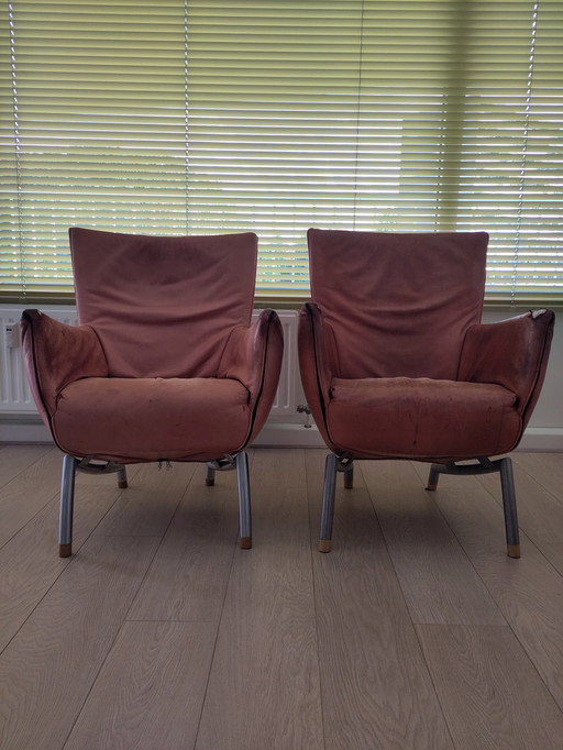 2x Gerard vd Berg armchairs to refurbish