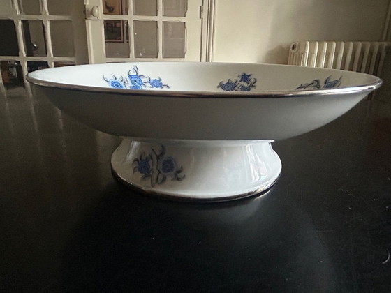 Image 1 of Two Art Deco Porcelain Dishes by F. Legrand & Cie