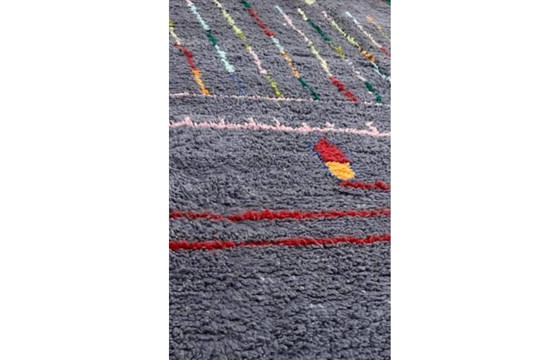 Handgemaakt Marokkaans vloerkleed, natuurlijke wol, 2.5x1.5 m. – Vloerkleden en tapijten, Wool (photo 10 of 11)