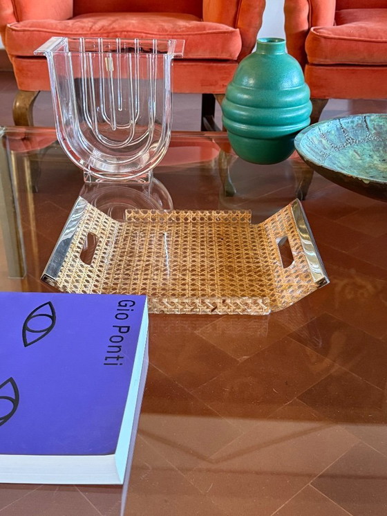 Image 1 of Vaso di cristallo moderno / secchiello per il ghiaccio, Laura Griziotti per Arnolfo di Cambio 1968