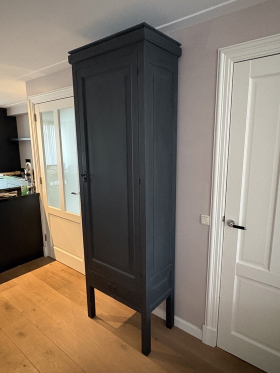 Image 1 of Keijser & Co High Cabinet – 230 cm – black with gray wash