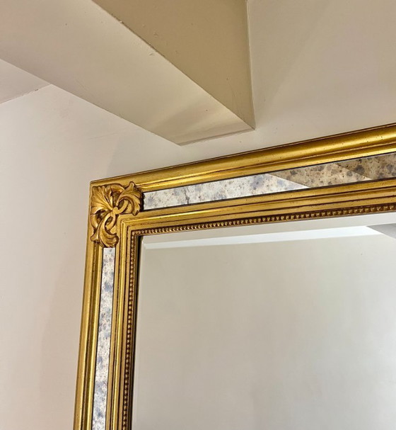 Image 1 of Vergulde DeKnudt spiegel 122x92cm