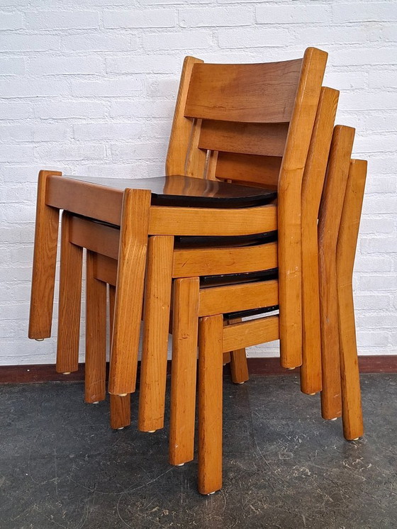 Image 1 of 4 sedie Olaio, modello Milano, disegnate da José Espinho nel 1969