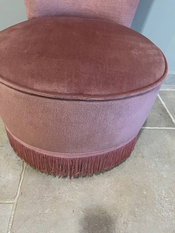 Sedia crapaud rosa – Poltrone, Velvet (photo 3 of 13)