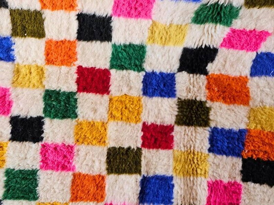 Multicolored Berber Moroccan Rug 250cm x 150cm – Rugs & carpets, Wool (photo 7 of 8)