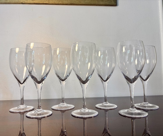 Image 1 of Set de 7 coupes à champagne Bayel